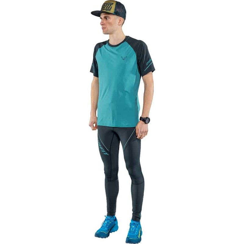 Pánské zimní bežecké kalhoty Dynafit Winter Running Tights Blueberry - Storm blue