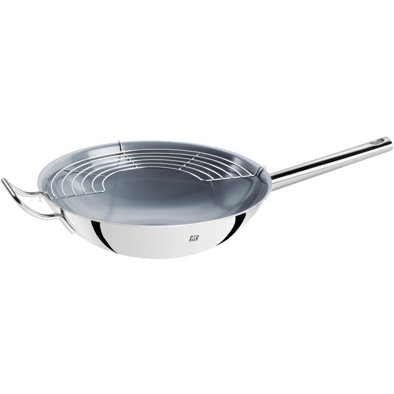 Zwilling Plus nepřilnavá pánev Wok se skleněnou poklicí 32 cm, 40992-032