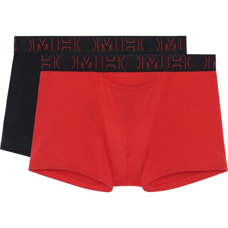 HOM Boxerky námořnická modř / červená