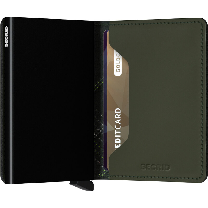 Secrid Slimwallet Stitch Linea Lime