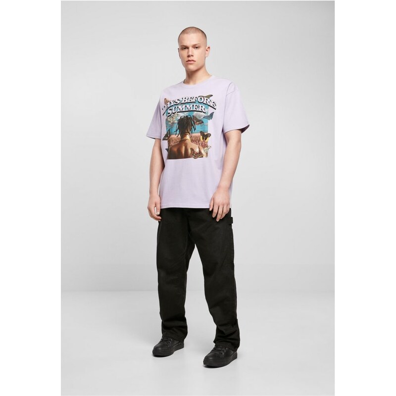 MISTER TEE Days Before Summer Oversize Tee - lilac