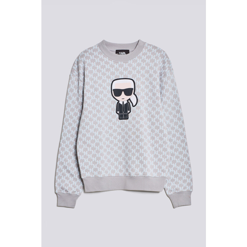 MIKINA KARL LAGERFELD UNISEX IKONIK MONOGRAM SWEAT