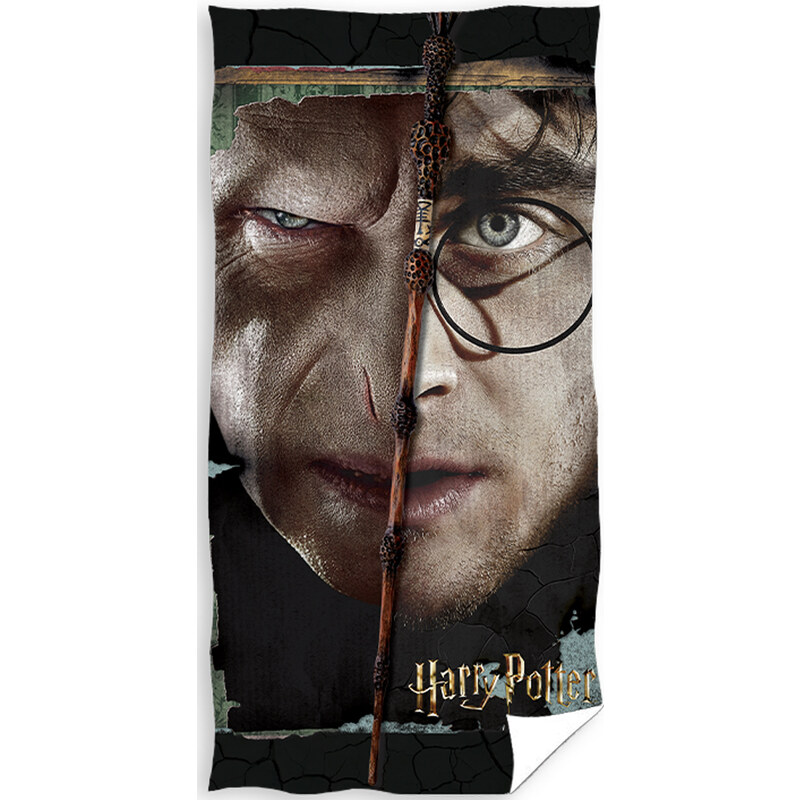 Carbotex Dětská osuška Harry Potter Dvojí tvář