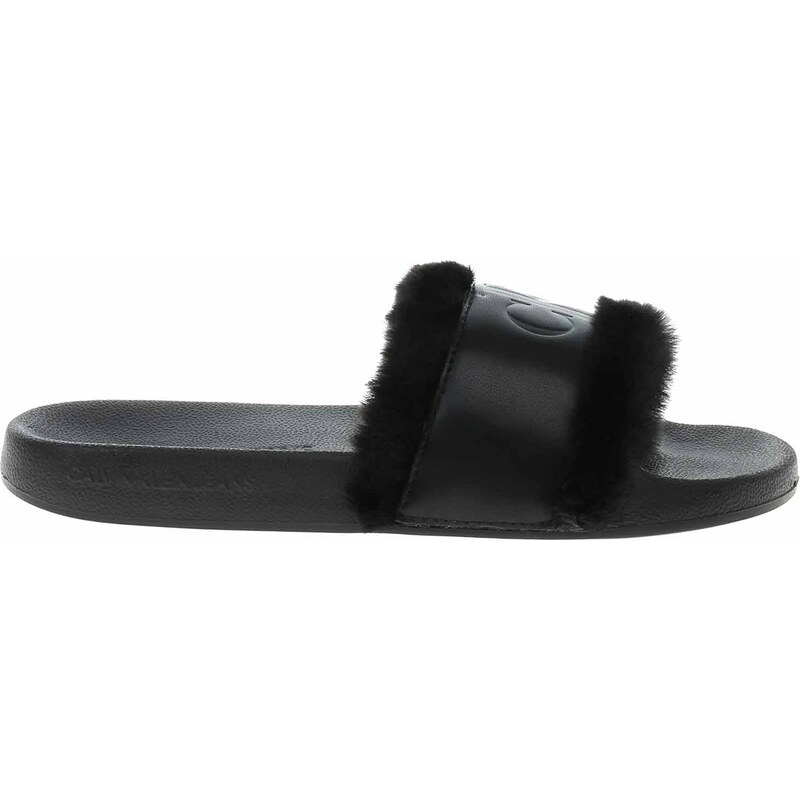 Dámské domácí pantofle Calvin Klein YW0YW00754 BDS black 40