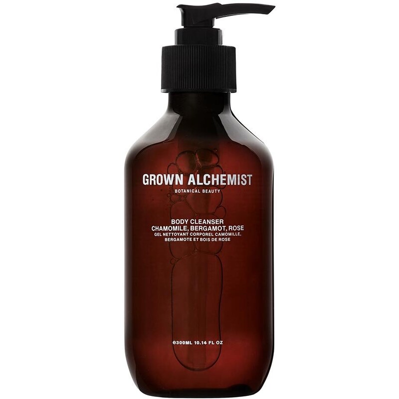 GROWN ALCHEMIST Sprchový gel s vůní heřmánku, bergamotu a růže 300 ml