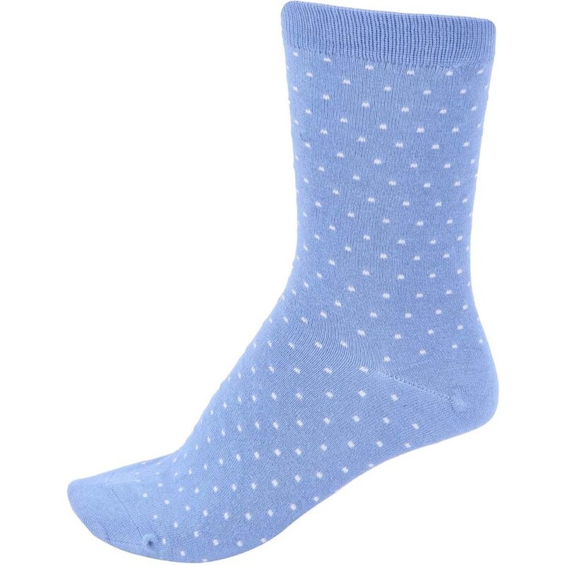Modré dámské bambusové ponožky s puntíky Braintree Jarita