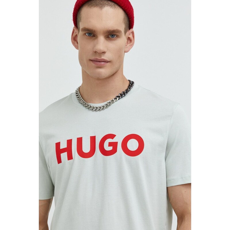 HUGO tričko pánské bavlněné Dulivio