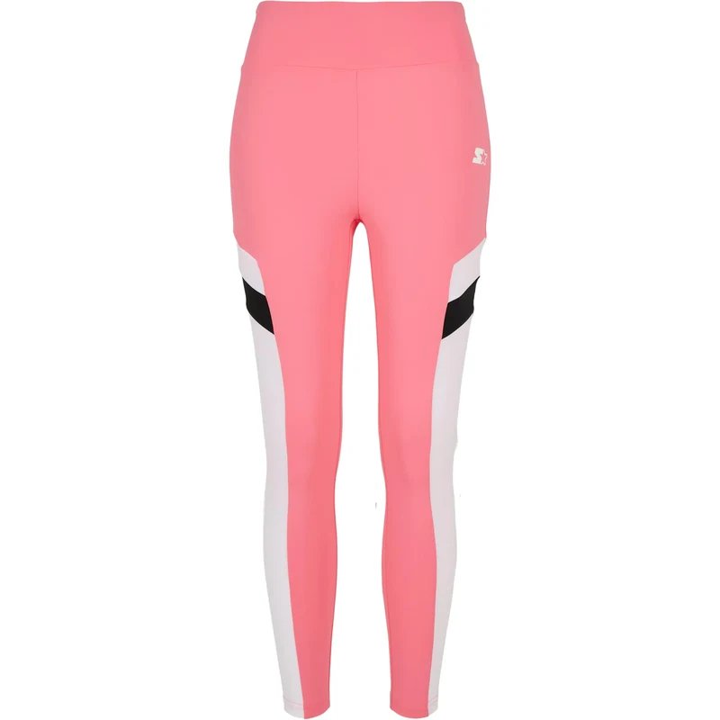 Starter Black Label Sportovní kalhoty pink / černá / bílá