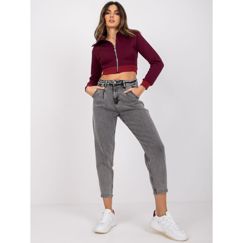 MOONART Trousers jeans-MR-SP-255.56P-dark grey