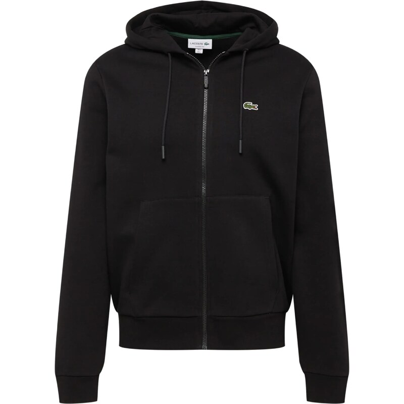 LACOSTE Mikina zelená / červená / černá / bílá