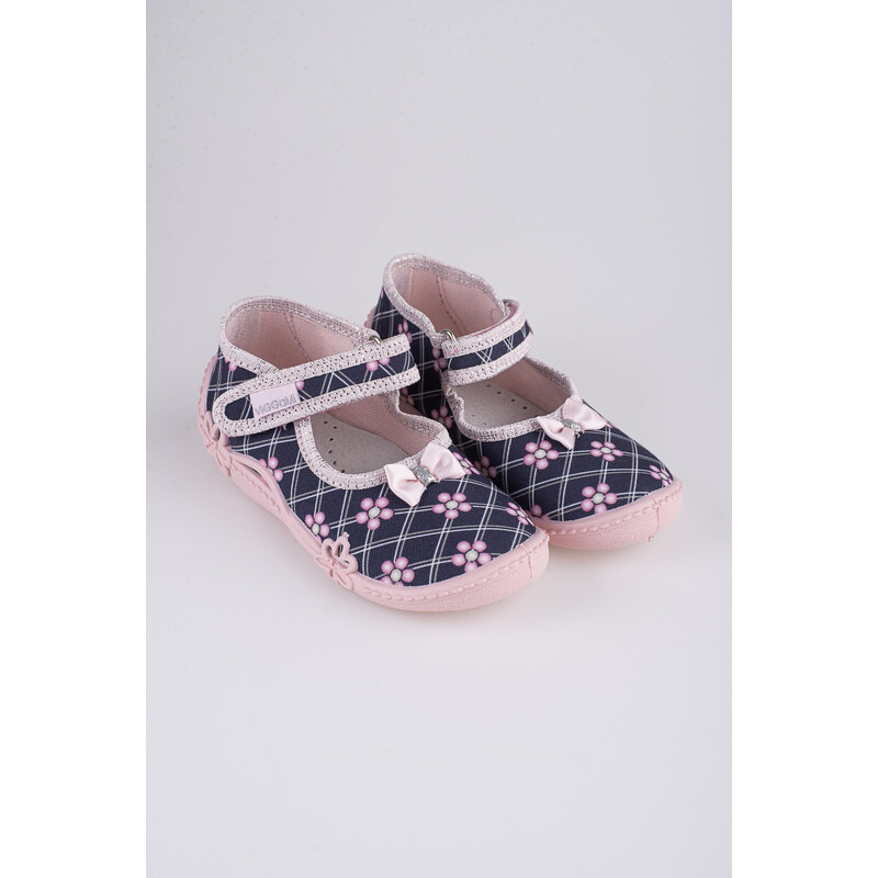 Girls' slippers Viggami Inka print