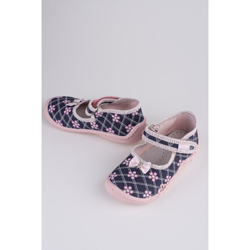 Girls' slippers Viggami Inka print