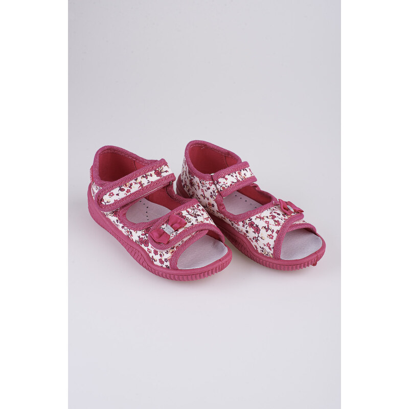 Girls' slippers Viggami Hania flowers