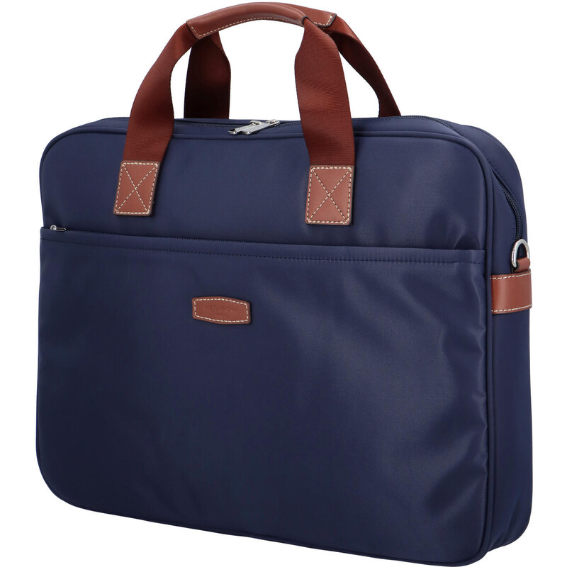 Luxusní taška na notebook tmavě modrá - Hexagona 171176 tmavě modrá