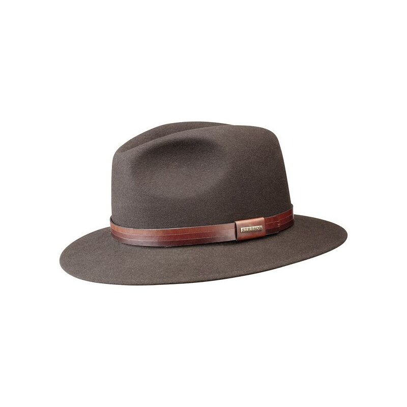Stetson Ramsey - hnědý plstěný klobouk
