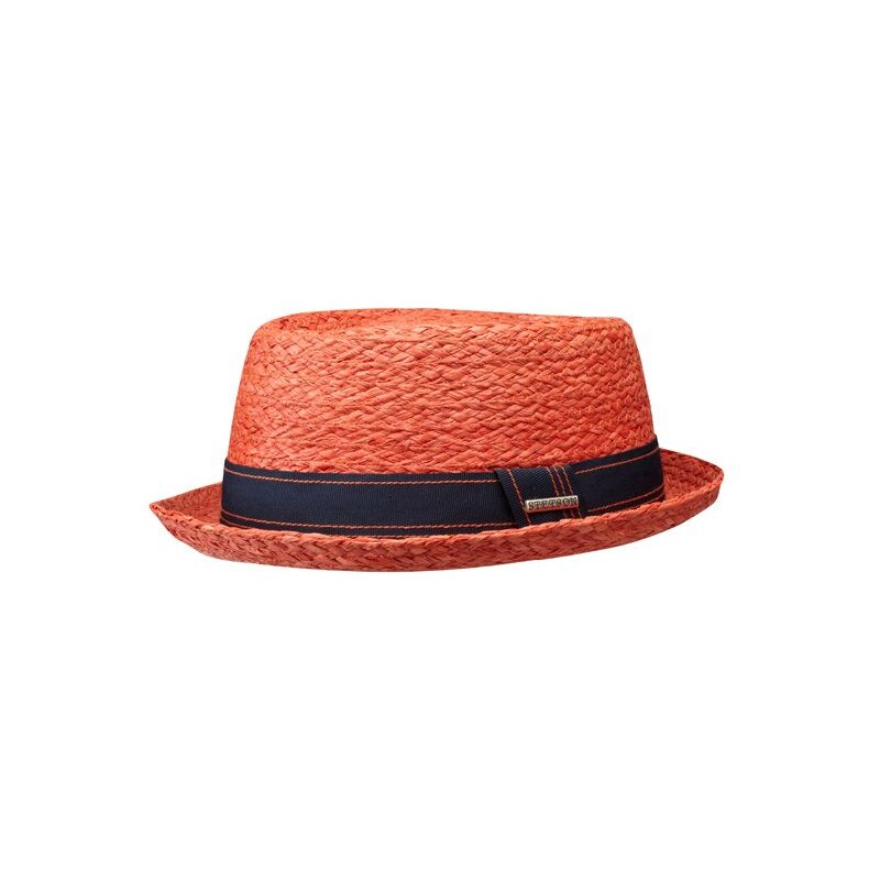 Stetson Antigo - dámský červený panama klobouček