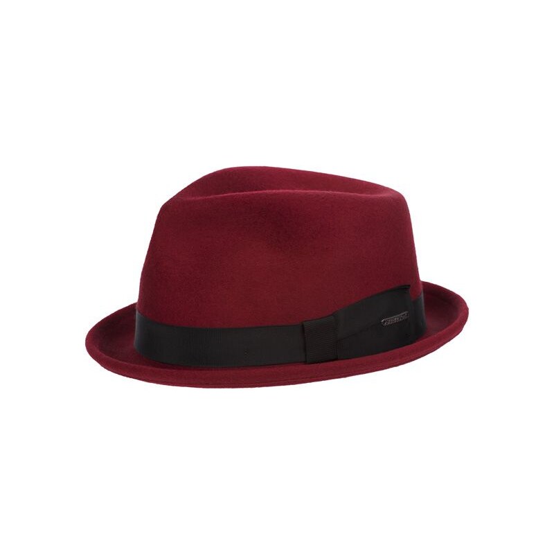 Stetson Carney - dámský klobouk v červené barvě