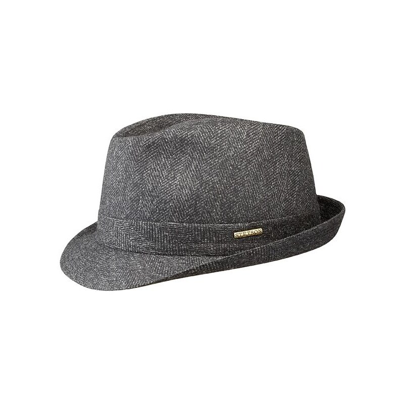 Stetson Ross - elegantní šedý Trilby klobouk