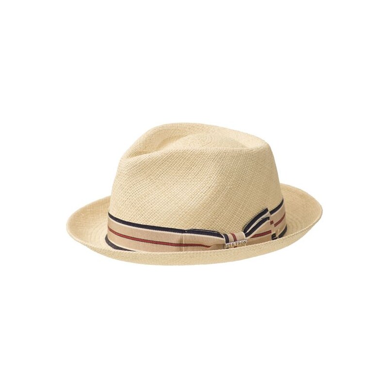 Stetson Topsfield - luxusní panama klobouk, béžový