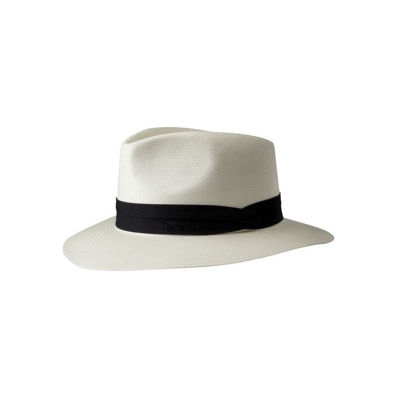 Stetson Jefferson - luxusní bílý panama klobouk