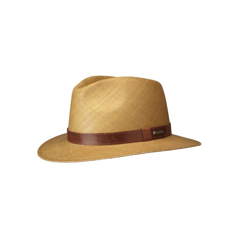 Stetson Bohemia - luxusní pravý světle hnědý panama klobouk