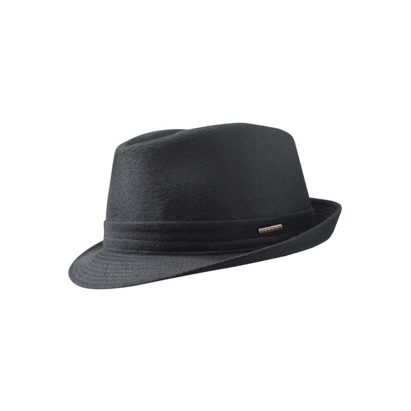 Stetson Benavides - černý trilby klobouk