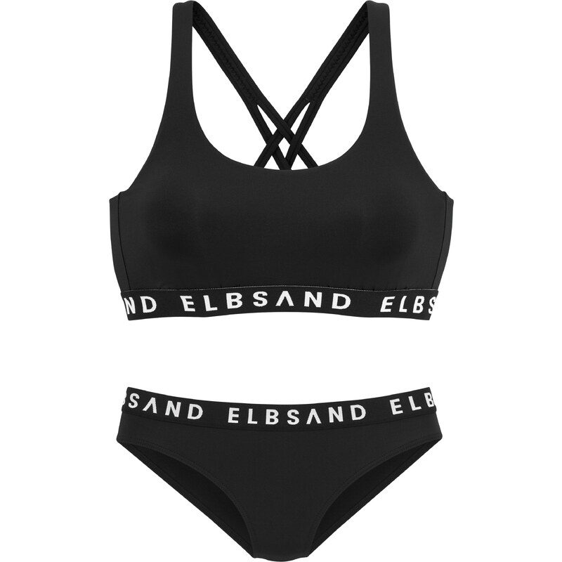Elbsand Bikiny černá / bílá