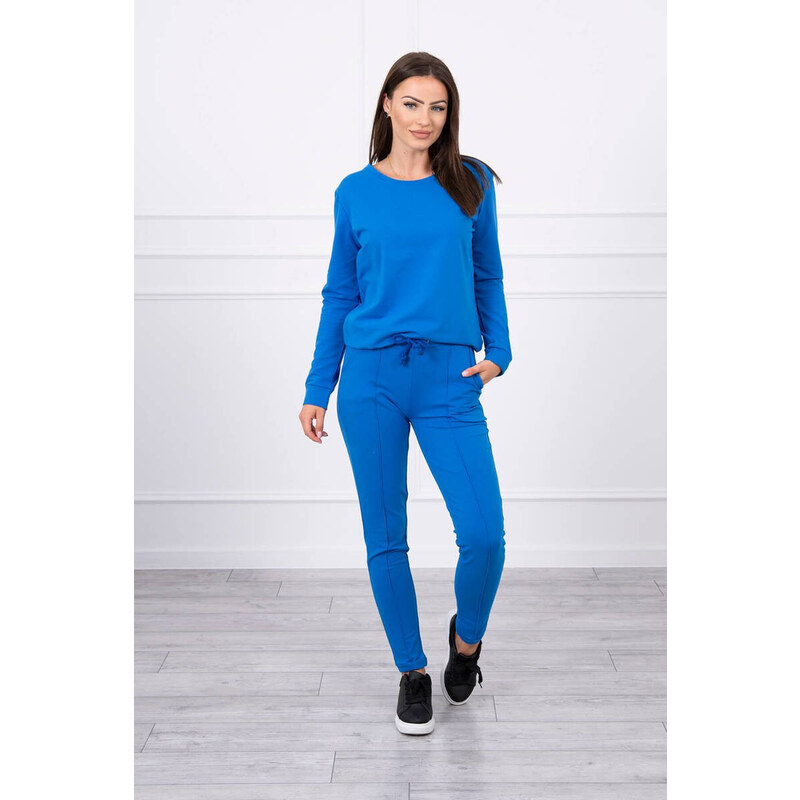 model 18744795 modrá tepláková souprava - K-Fashion