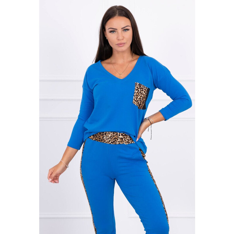 K-Fashion Maskovací sada s leopardím potiskem