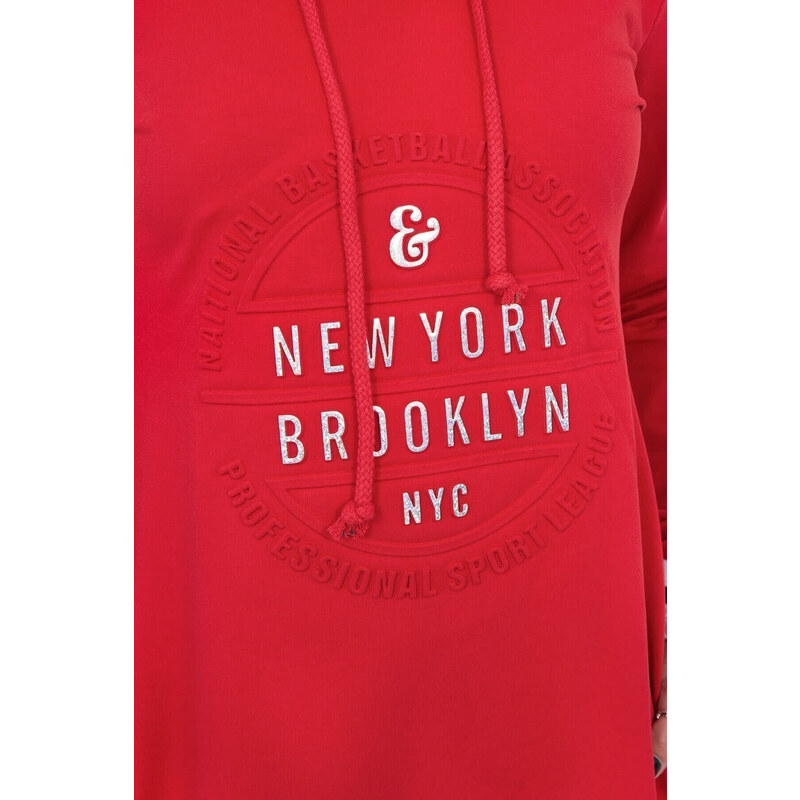K-Fashion Červené šaty Brooklyn
