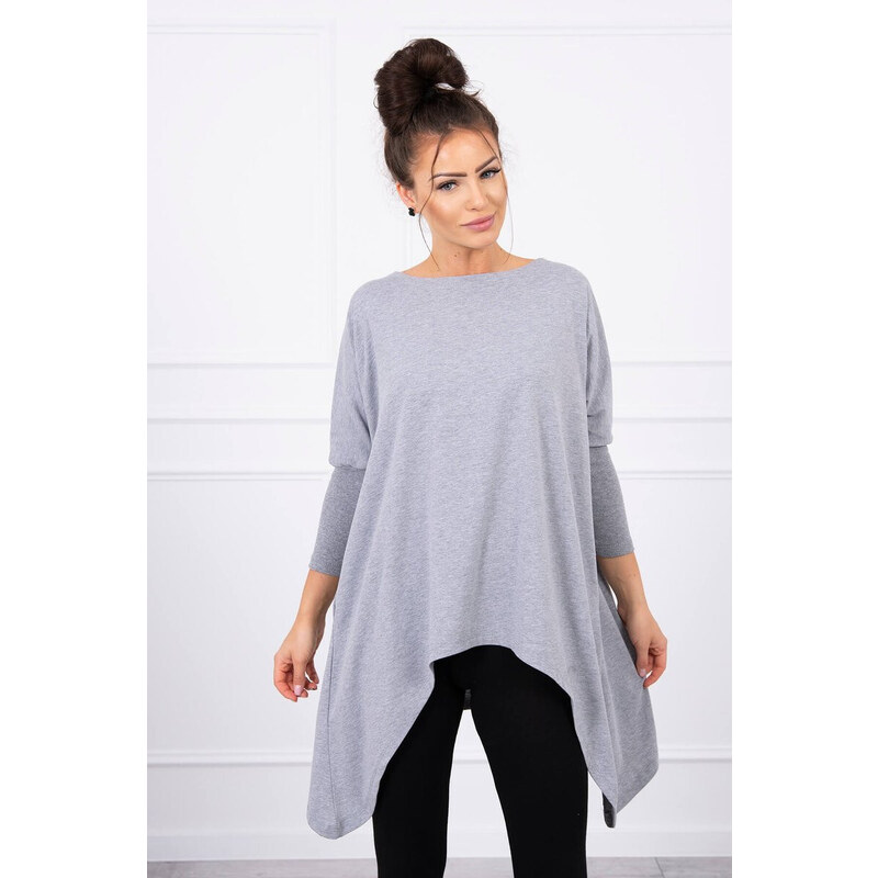 K-Fashion Oversize halenka šedá 84211266