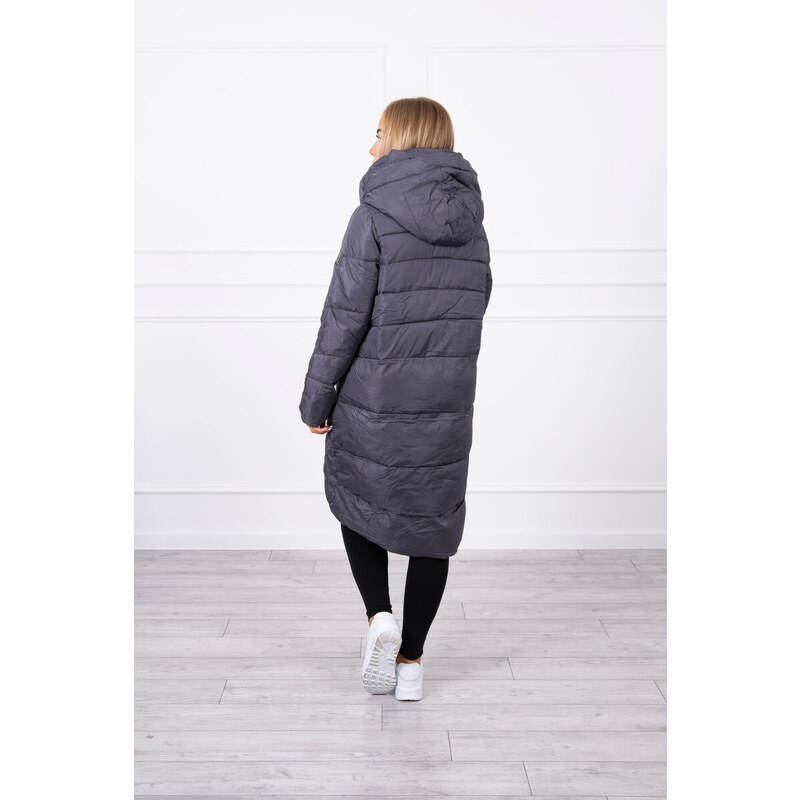 K-Fashion Zimní bunda FIFI Donna grey