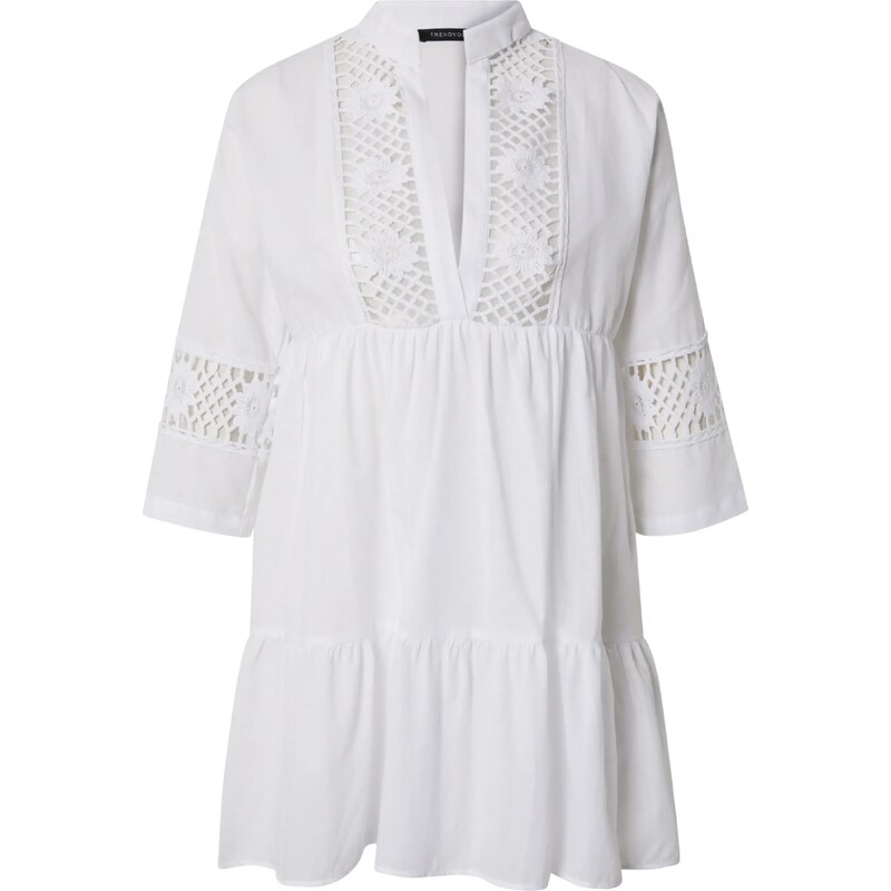 Trendyol Šaty offwhite