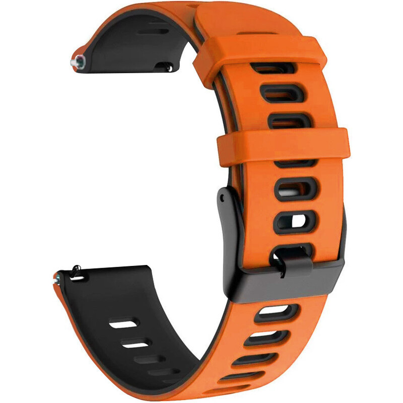 4wrist Silikonový řemínek pro Garmin 20 mm - Orange