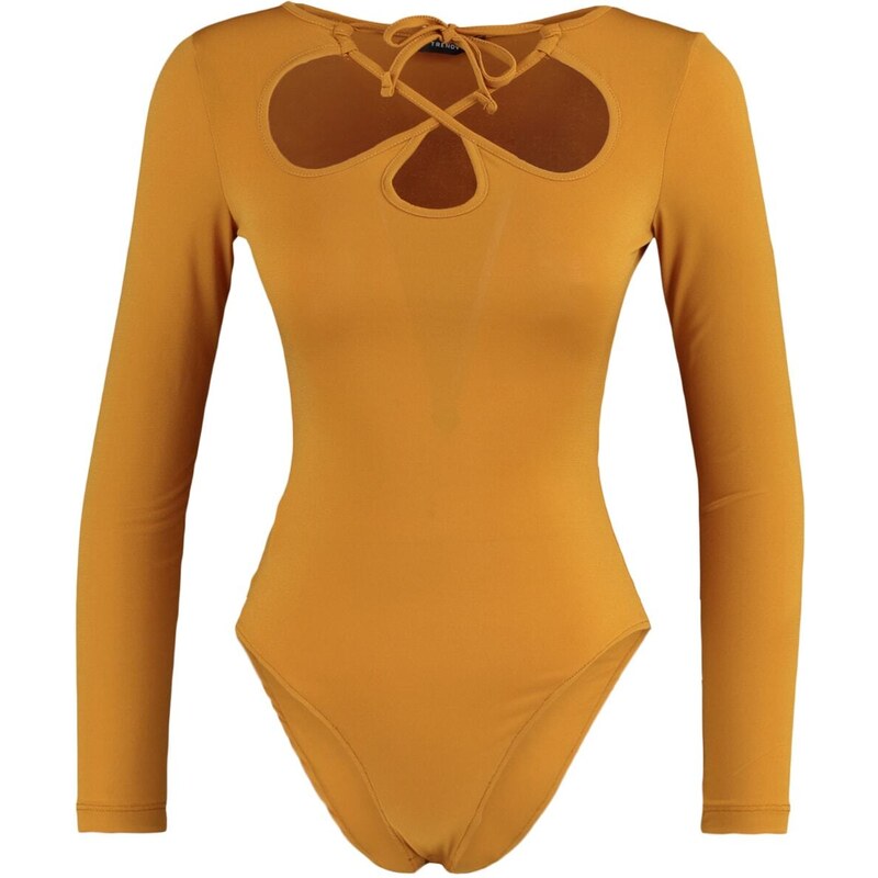 Trendyol Bodysuit - Brown - Slim fit