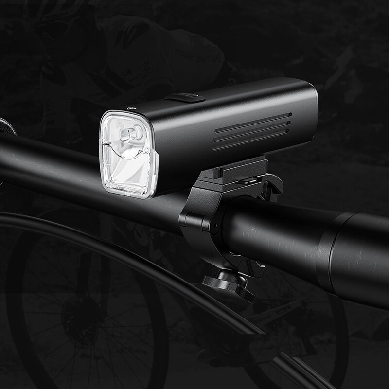 Mozos Xtreme přední LED světlo na kolo, nabíjecí, černá