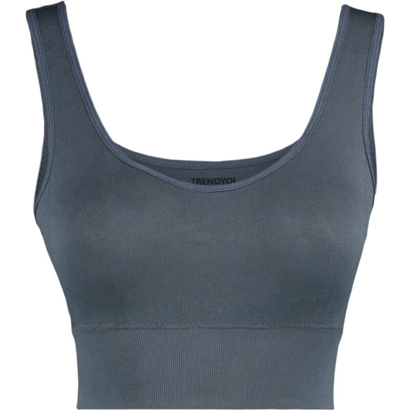 Trendyol Smoked Seamless/Seamless Supported/Shaping Knitted Sports Bra