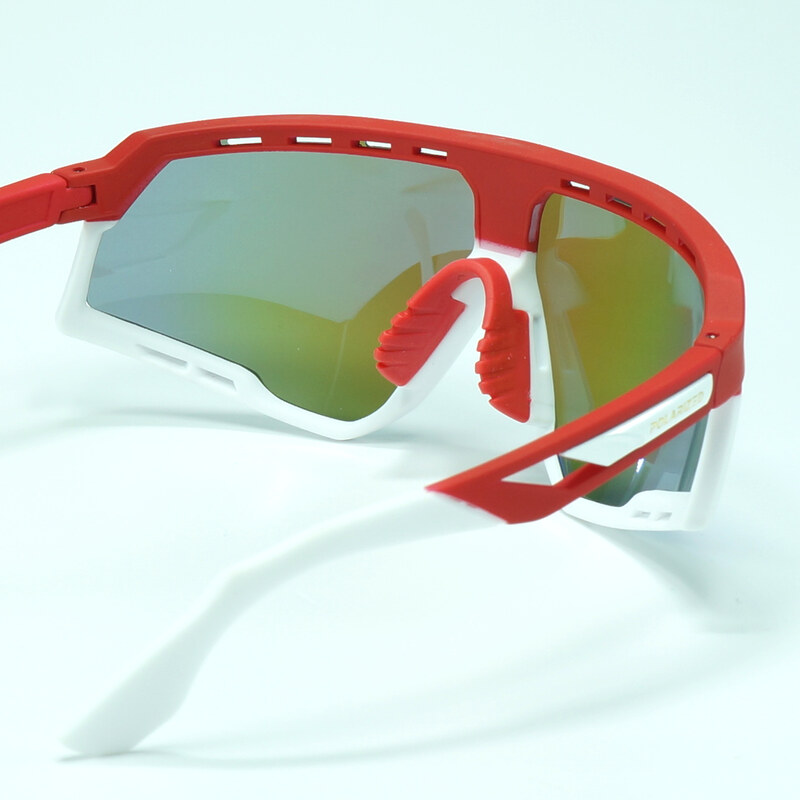 Polarizační brýle POLARIZED ACTIVE SPORT 2.281 REVO červené