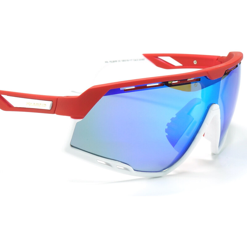 Polarizační brýle POLARIZED ACTIVE SPORT 2.281 REVO červené