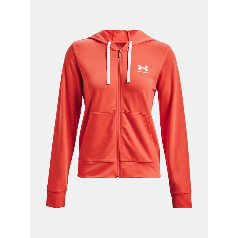 Mikina Under Armour Rival Terry FZ Hoodie-ORG