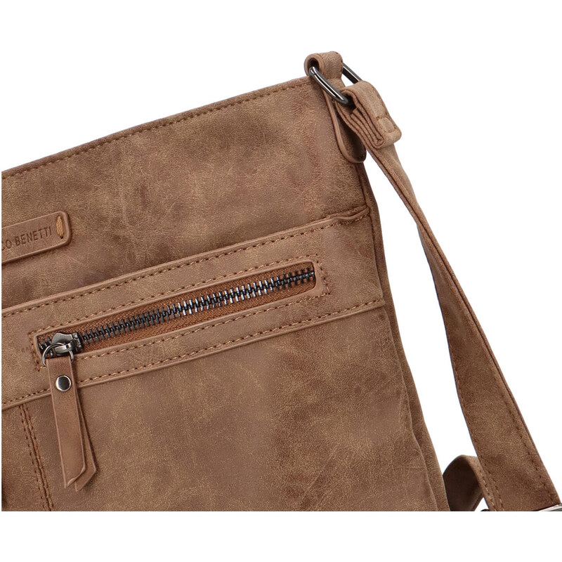 Enrico Benetti Dámská crossbody kabelka camel - Enrico Benetii Nymea Camel