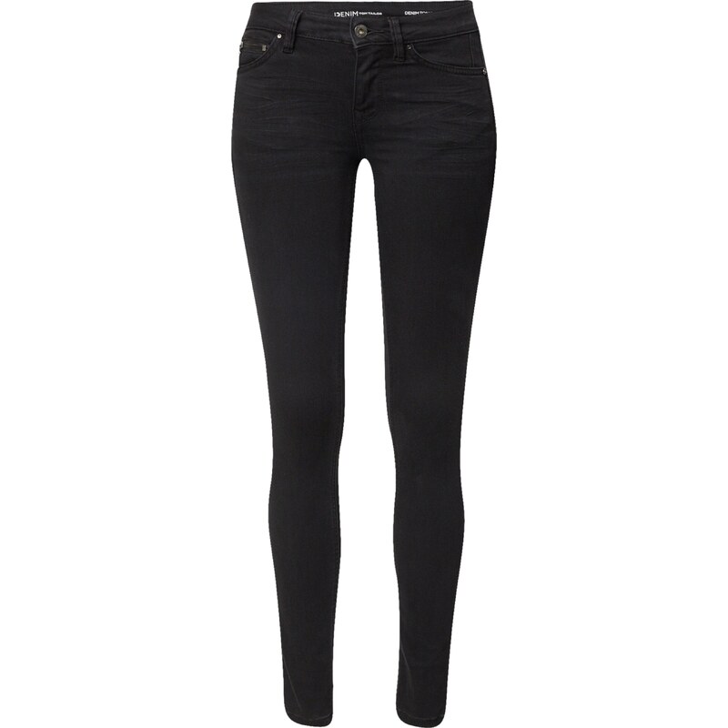 TOM TAILOR DENIM Džíny černá džínovina