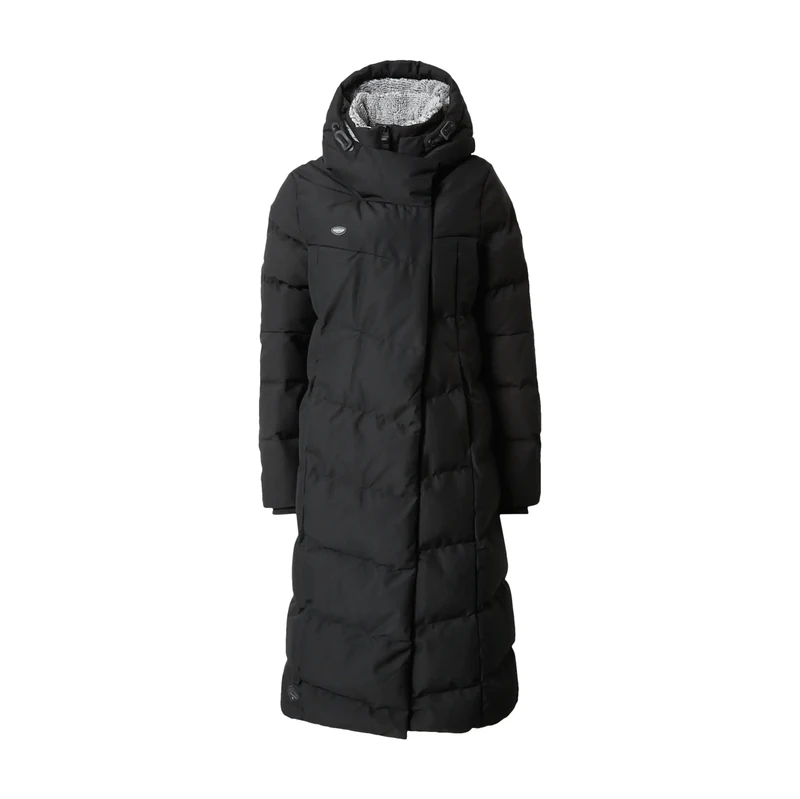 Ragwear Zimní kabát Pavla černá