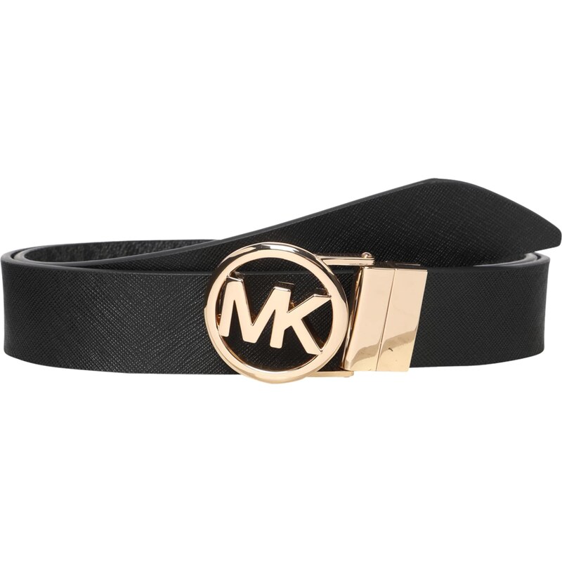 MICHAEL Michael Kors Opasek zlatá / černá 104359335