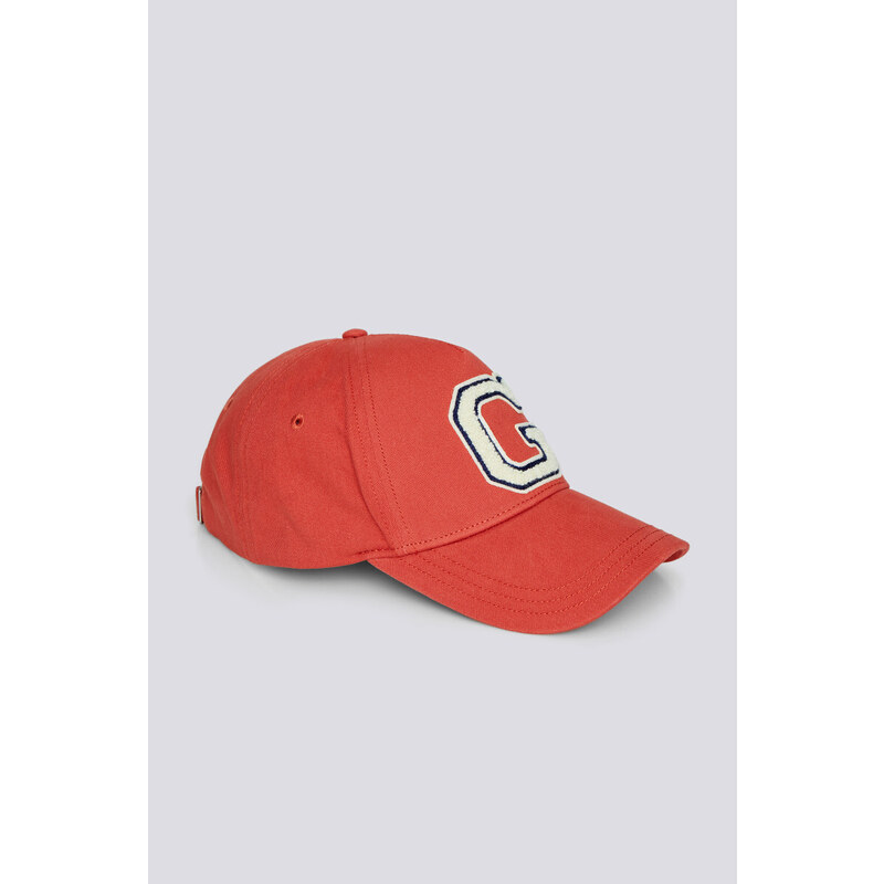 KŠILTOVKA GANT D1. G BADGE CAP červená S/M