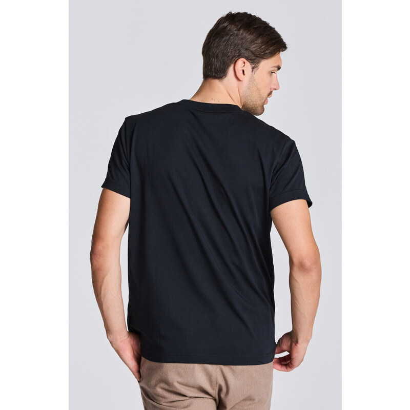 TRIČKO GANT REG TONAL SHIELD SS T-SHIRT černá XS