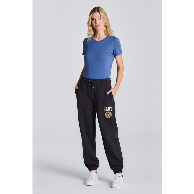 TEPLÁKY GANT D1. CREST SHIELD SWEAT PANTS černá XS