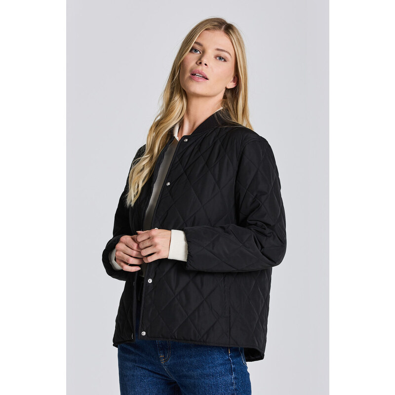 BUNDA GANT D1. QUILTED JACKET černá XS