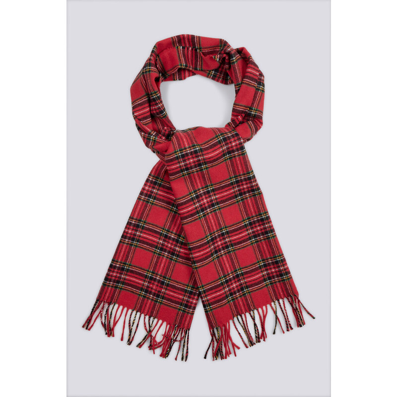 ŠÁLA GANT D1. TARTAN WOVEN SCARF červená None