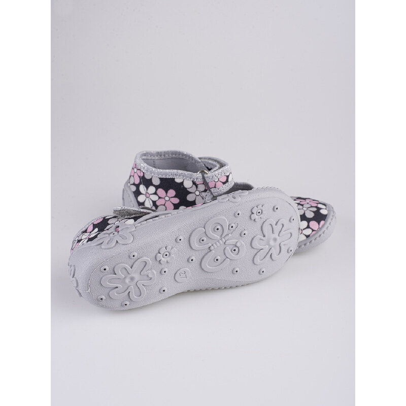 Girls' slippers Viggami Zosia flowers